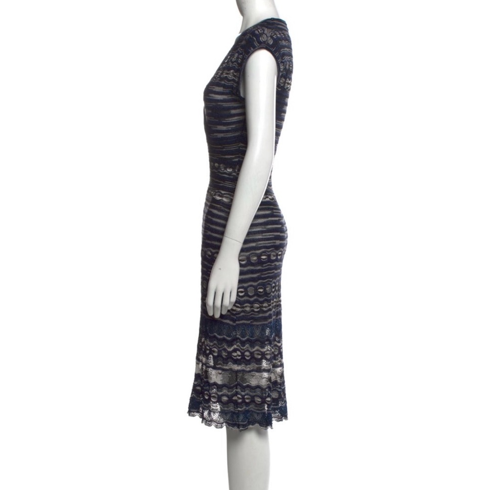 Gorgeous Missoni made in Italy V neck knit midi dress US Size 6 - Picture 2 of 10